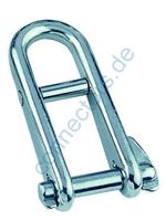 Key pin shackle with bar