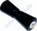 V-Kielrolle mit Buchse - Gummi 8882