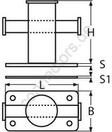 Bollard with balance plate