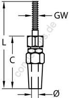 Fast and bolt terminal