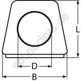 Flanged cowl ventilator