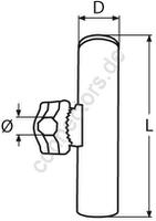 Holder for fishing rod