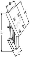 Motor bracket with woodplate