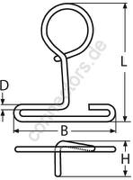 Self-setting cleat