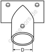 T-Stück 90°
