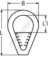 Thimble with bar