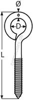 Ösenschraube - schwere Ausführung