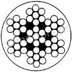 Трос нержавеющий 7х7 с пластиковой оболочкой