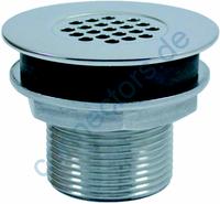 Drain grate pipe thread