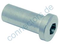 ESS dome case nut with internal thread and hexagon socket, right thread 