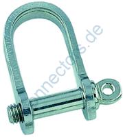 Flat shackle, short type