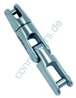 Power anchor connector - double swivel