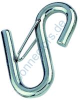 S-hook with gate