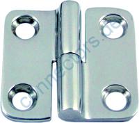 Two-part hinge