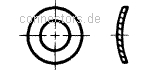 Federscheiben gewölbt - DIN 137 A