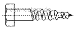 Hexagon head wood screws - DIN 571