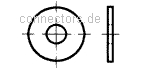 Scheiben für Schrauben mit schweren Spannhülsen - DIN 7349