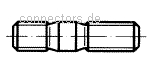 Stiftschrauben ≈1,25 x d - DIN 939