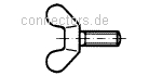 Wing screws - DIN 316 DF