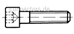 Zylinderschrauben mit Innensechskant - DIN 912 / ISO 4762