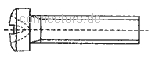 Винты с цилиндрической головкойсо сферой и крестообразным шлицем Н - DIN 7985 / ISO 7045