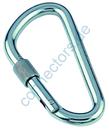 Spring hook with safety screw nut 8955